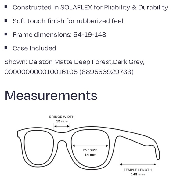 Tom’s sunglass with case - Picture 4 of 4